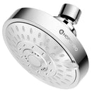 HOPOPRO NBC News Recommended 5 Modes High Pressure Shower Head 4.1 Inch High Flow Fixed Showerheads Bathroom Showerhead for Luxury Shower Experience Even at Low Water Pressure